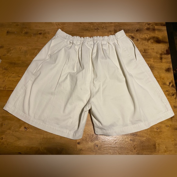 Big Bud Press Trouser Shorts- Vintage Off-White Size 1XL - Picture 2 of 3